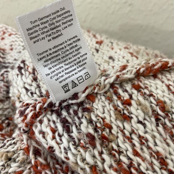 Coldwater Creek Long Line open front Cardigan women’s XL multicolor browns - Picture 6 of 11